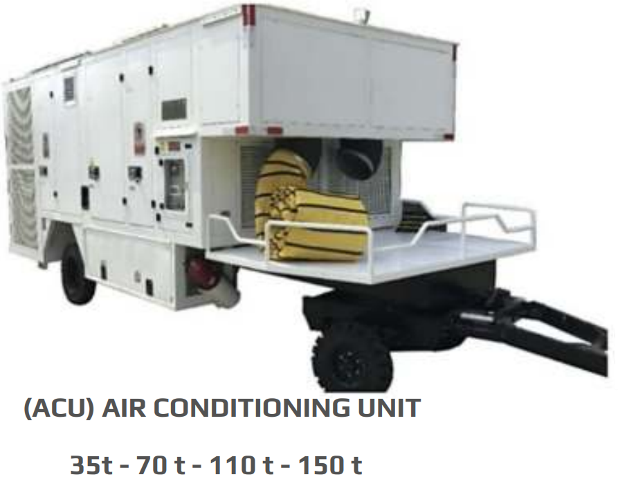 ﻿C.D.R offers efficient air conditioning solutions for aircraft cabins during ground operations. Their range of systems covers a wide spectrum of requirements, offering temperature control from +1°C to -10°C. Tailored solutions ensure comfort and reliability for airlines, with options including under bridge, mobile, and stationary systems.